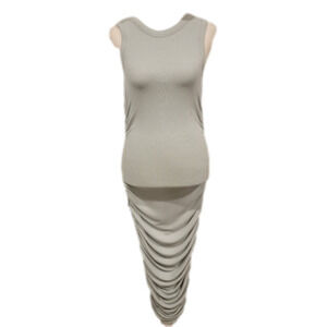 Forever 21 Ruched Bodycon Midi Dress Size S